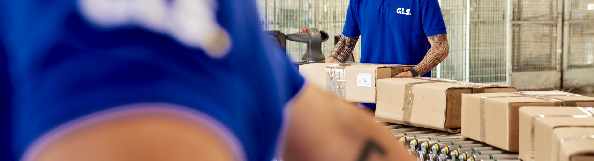 Mitarbeiter im Depot