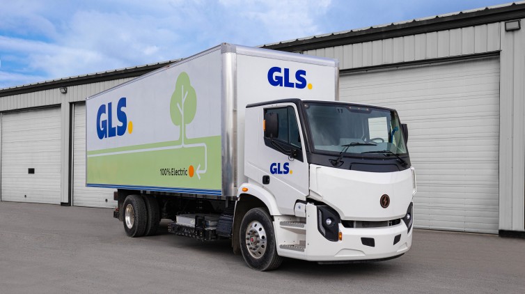 First GLS Canada 100% electric vehicles