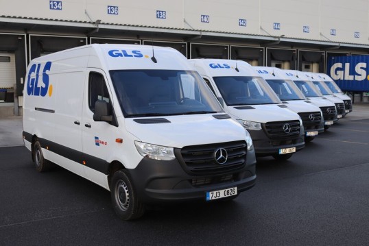 gls dodávka u skladu