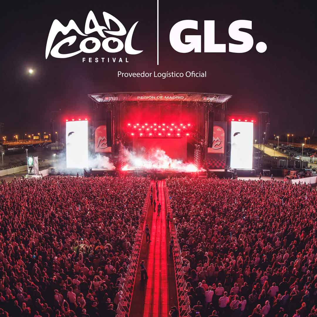 GLS Spain da el salto a Mad Cool Festival 2025 como operador logístico oficial
