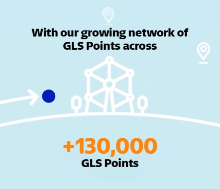 With our growing network of GLS Points