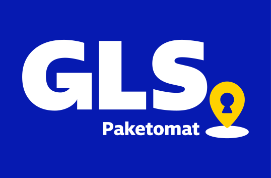 GLS paketomat logo - plava pozadina