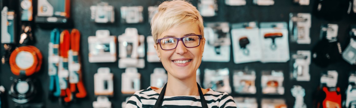 proprietaria di negozio