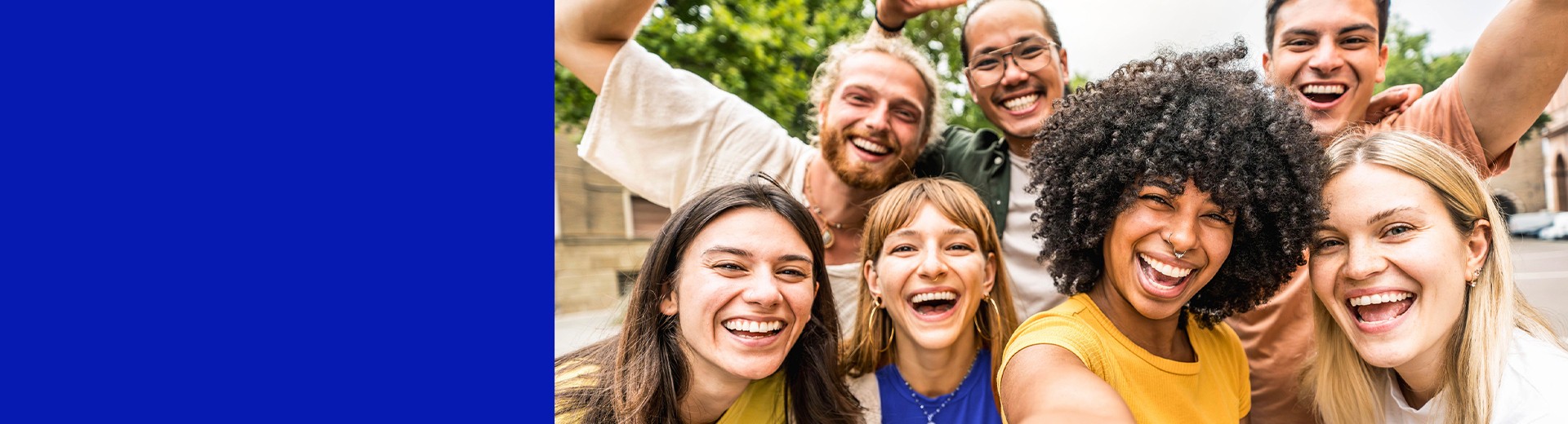 Ragazzi felici rappresentano il valore di GLS 