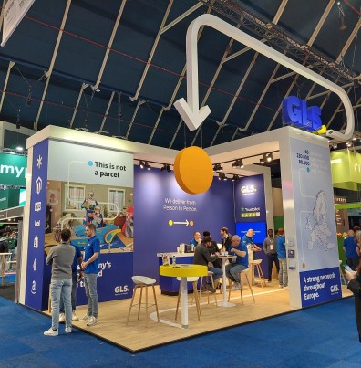 Webwinkel Vakdagen stand GLS Netherlands