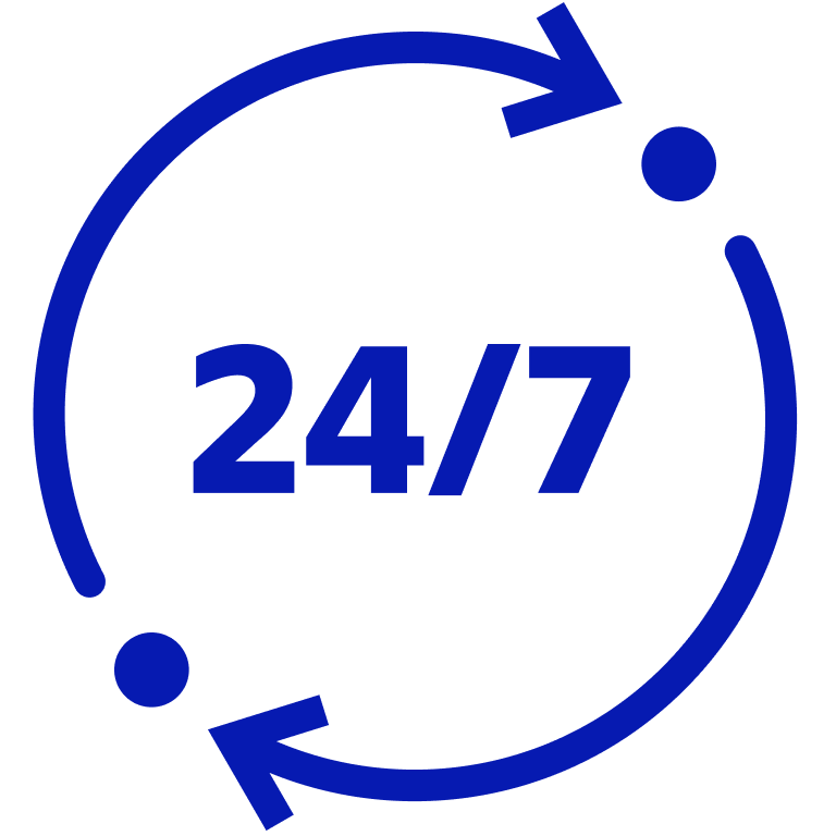 Dostępność 24h/7