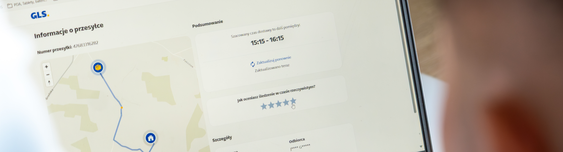 Nowy wymiar śledzenia przesyłek na mapie w czasie rzeczywistym