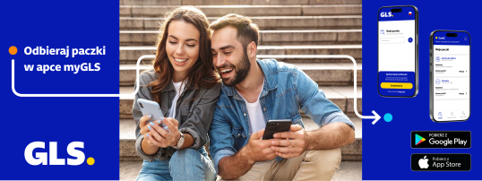 Lepsza dostawa z aplikacją myGLS