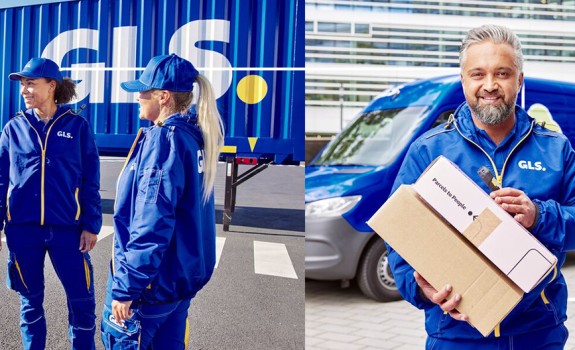 GLS kurir in sodelavci